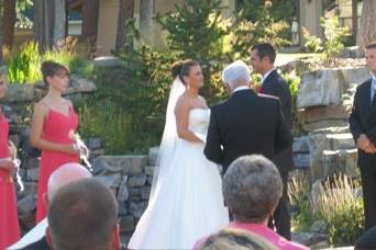 Helm Courtyard Wedding Ceremony