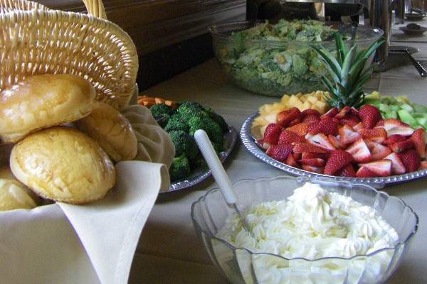 Wedding Reception Buffet - Campbell Wildes WeddingTerra Steakhouse