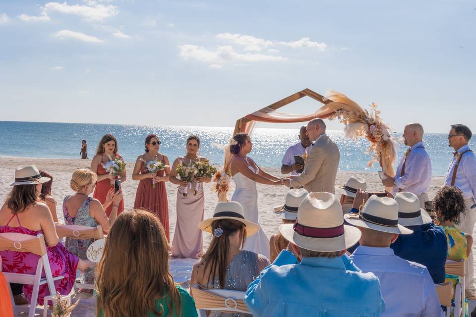 Beach wedding Florida