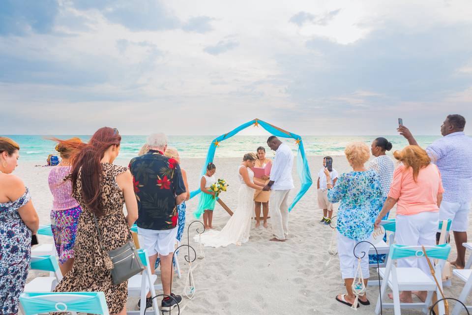 Ana María Island wedding