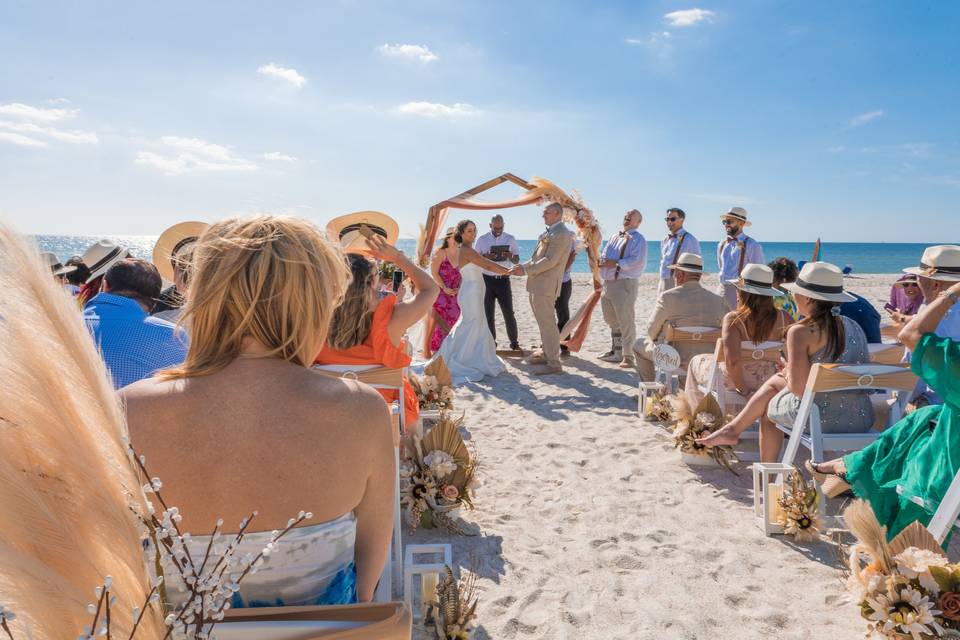 Beach wedding