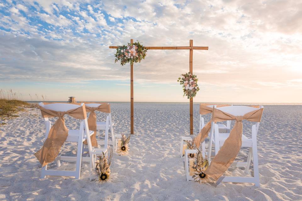 Beach wedding