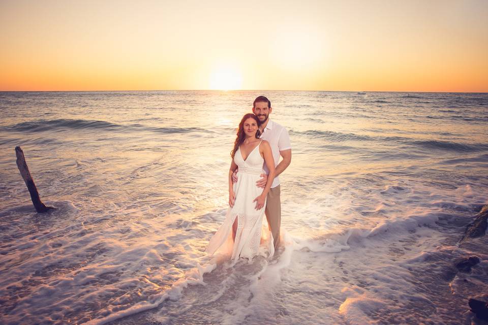 Lido beach wedding