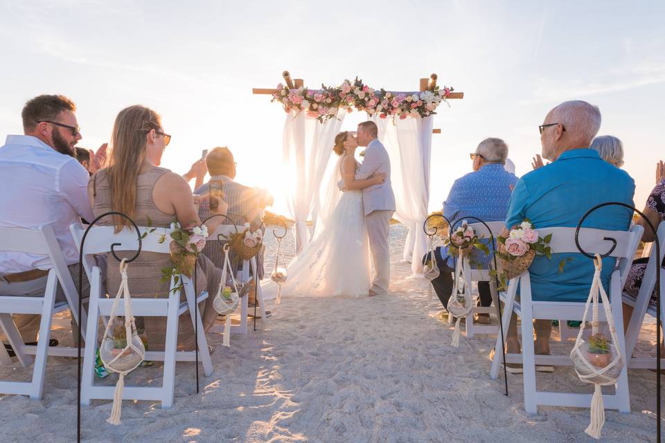 Lido beach wedding