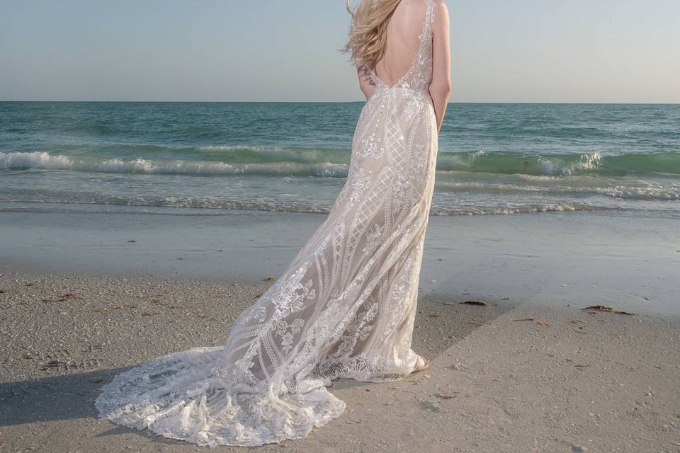 Siesta key beach wedding