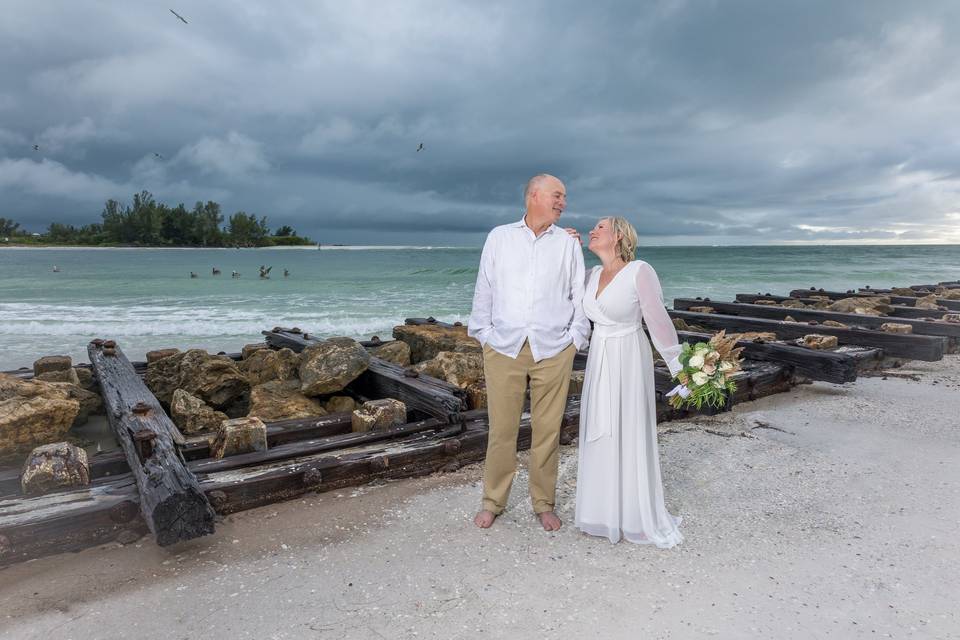 Beach wedding Florida