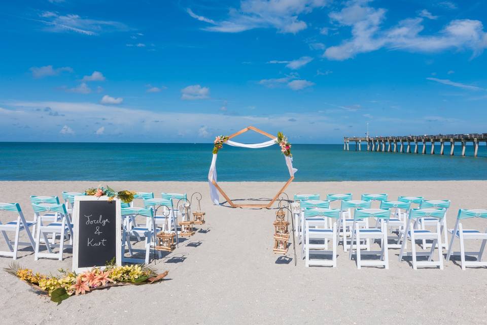 Florida beach weddings