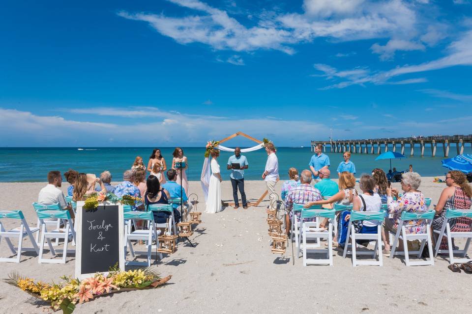 Venice Beach wedding