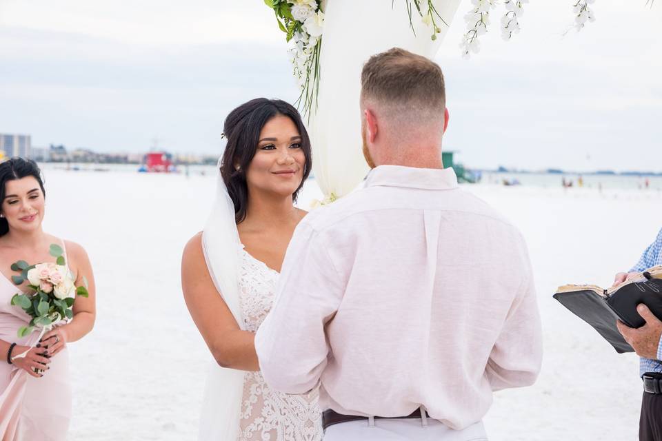 Beach wedding