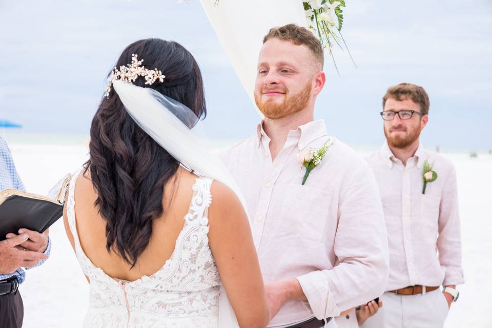 Beach ceremony