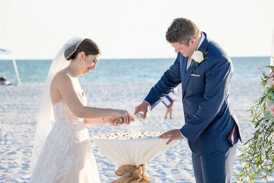 Sand ceremony