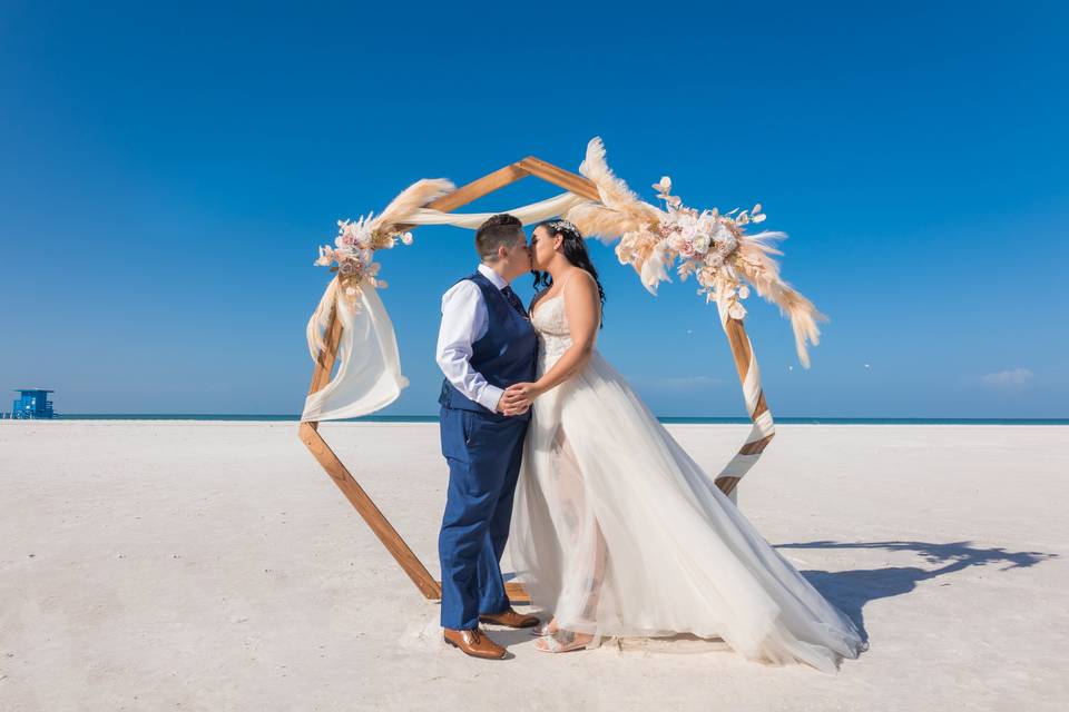 Beach wedding