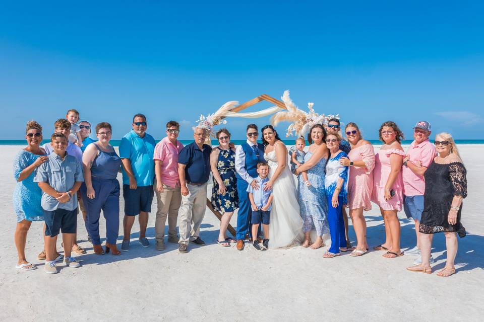 Beach wedding