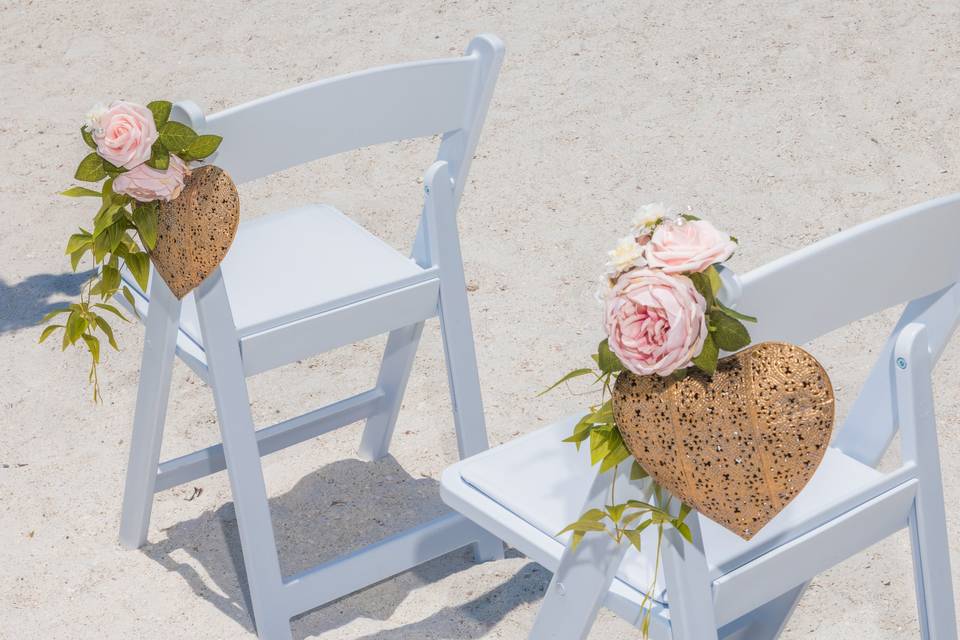 Vow renewals on the beach