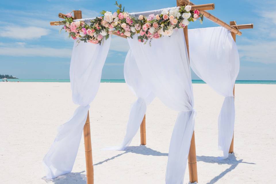 Sarasota beach weddings