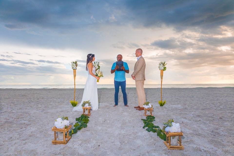 Lido Beach wedding