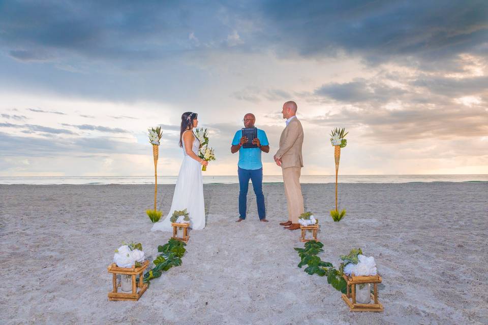 Beach weddings