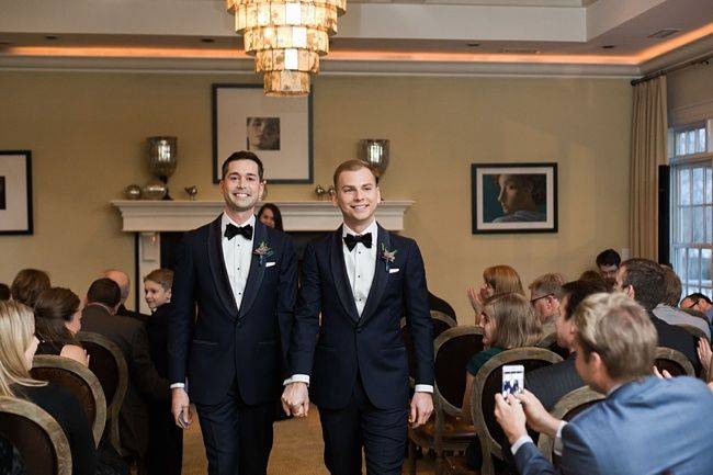 Ceremony in The Hall - Sarah Jane Winter Photography