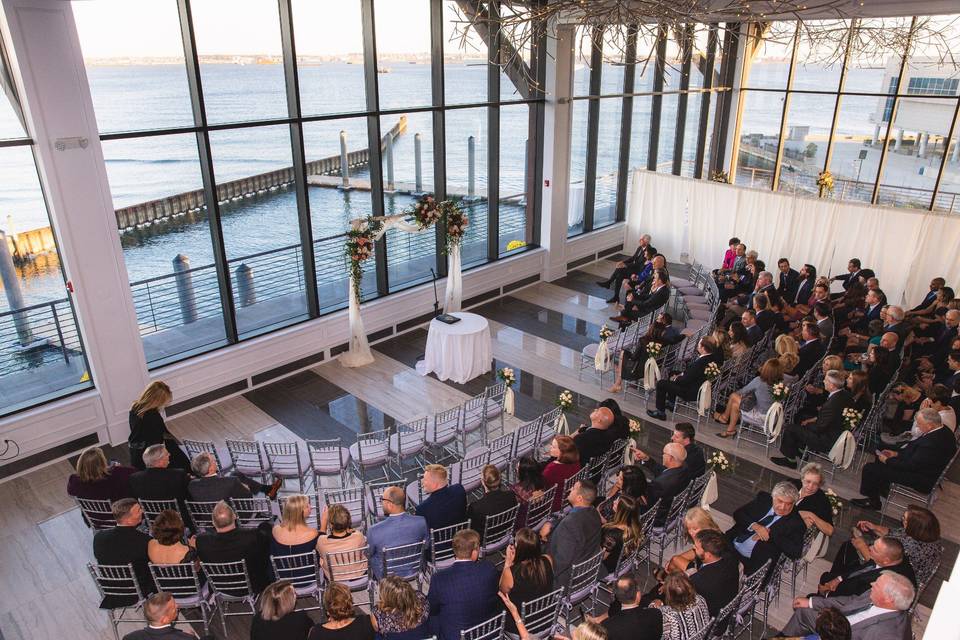 Hudson House Indoor Ceremony