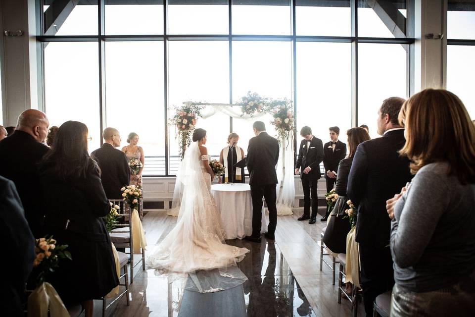 Hudson House Indoor Ceremony