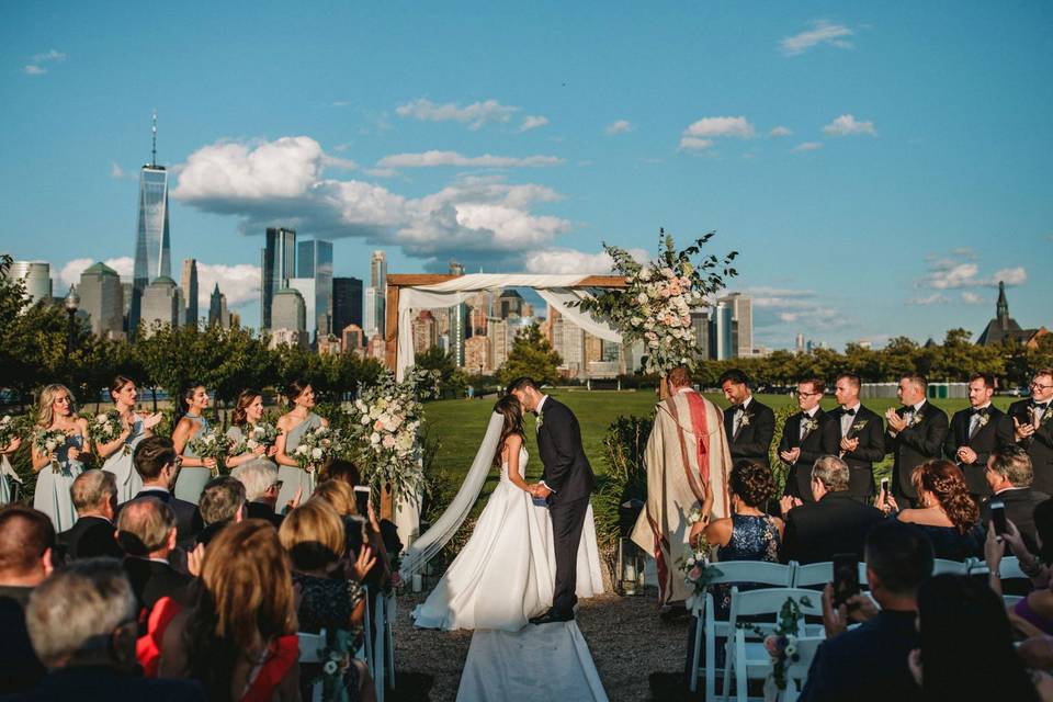 Liberty House Outdoor Ceremony