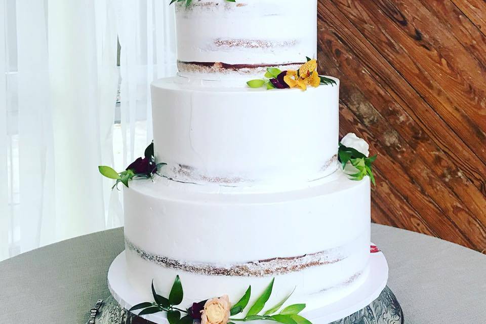 Naked cake