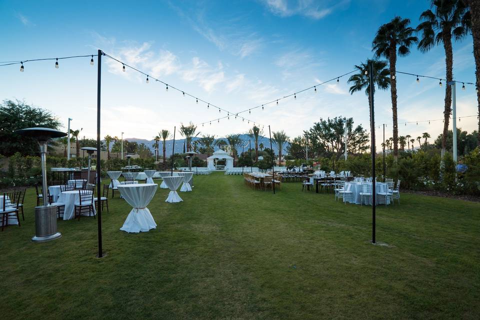 Outdoor reception