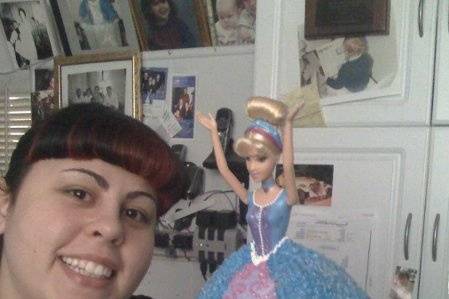 Barbie cake
