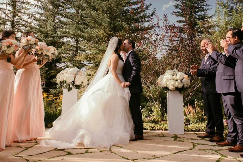 Aspen Grove Wedding Deck