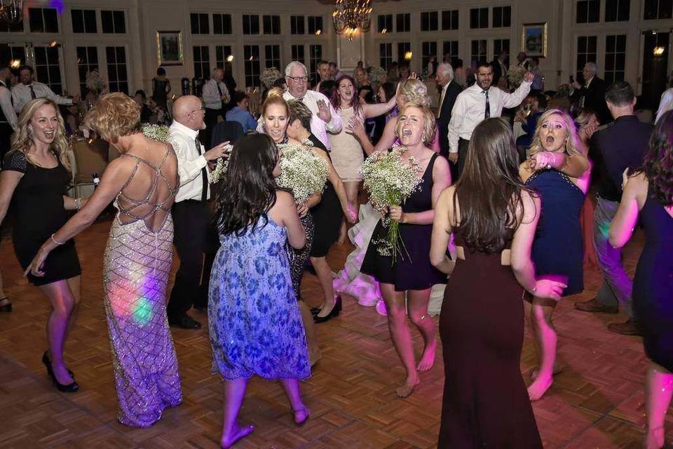 Fun on the dance floor