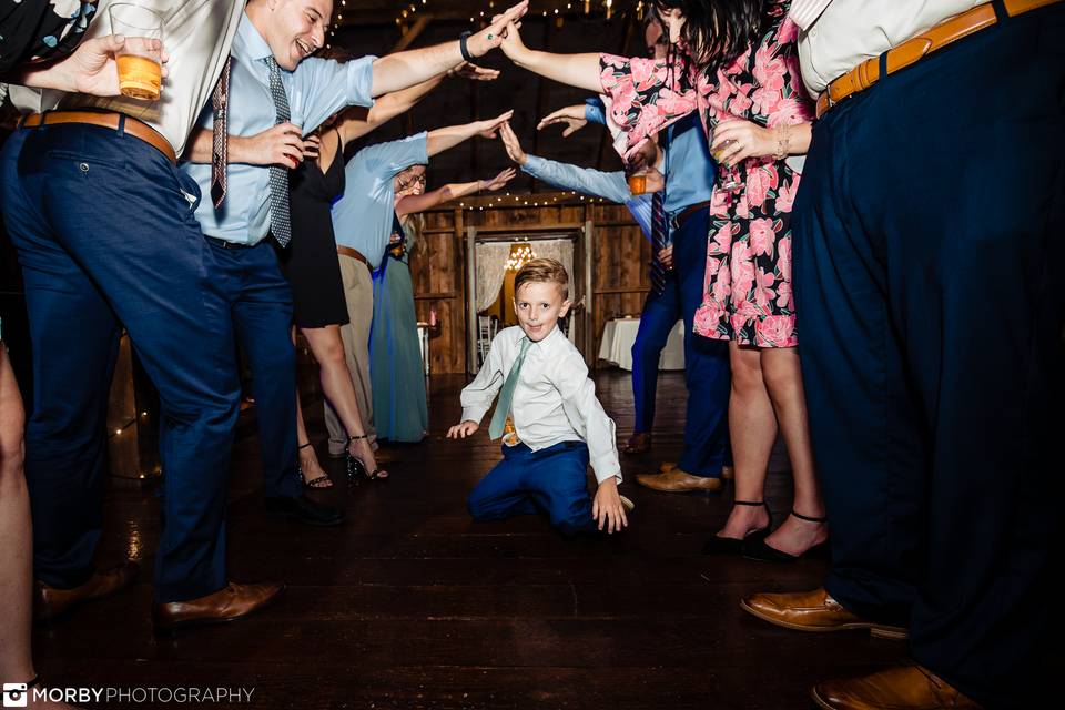 Fun on the dance floor