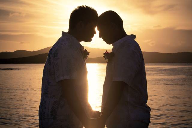 Wedding couple