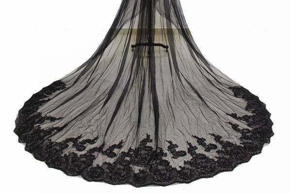 Black/Lace Veil