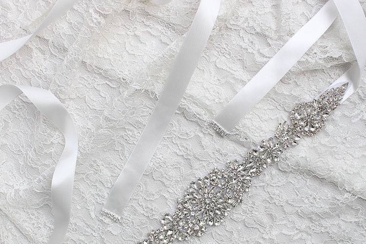 Rhinestone Bridal Sash