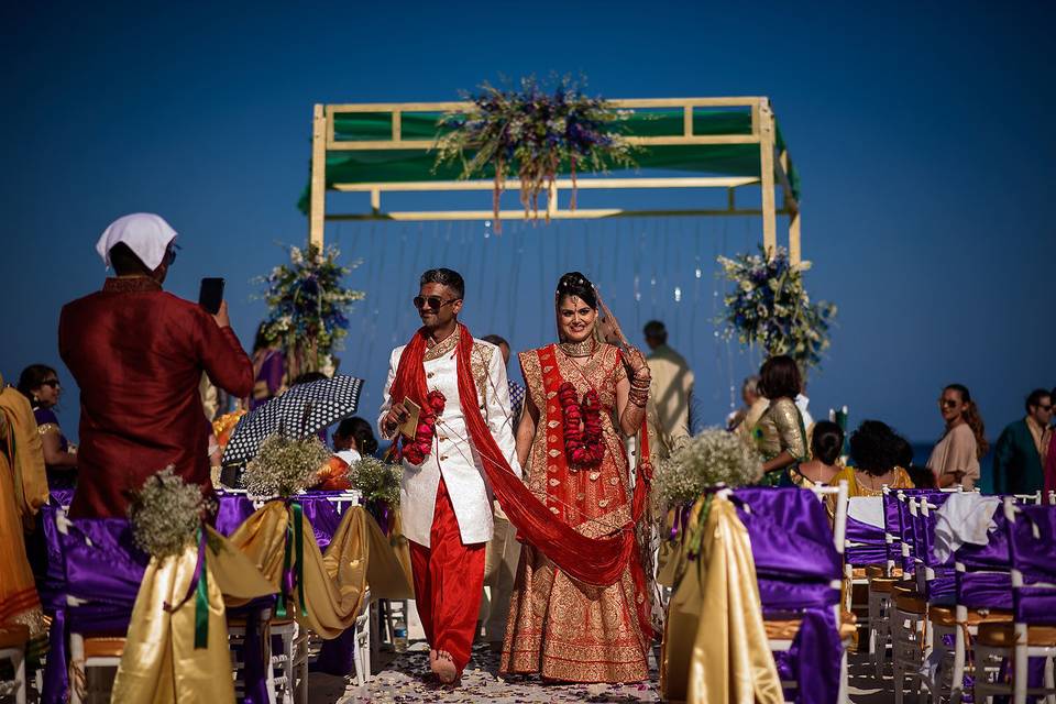 Oceanview Terrace reception