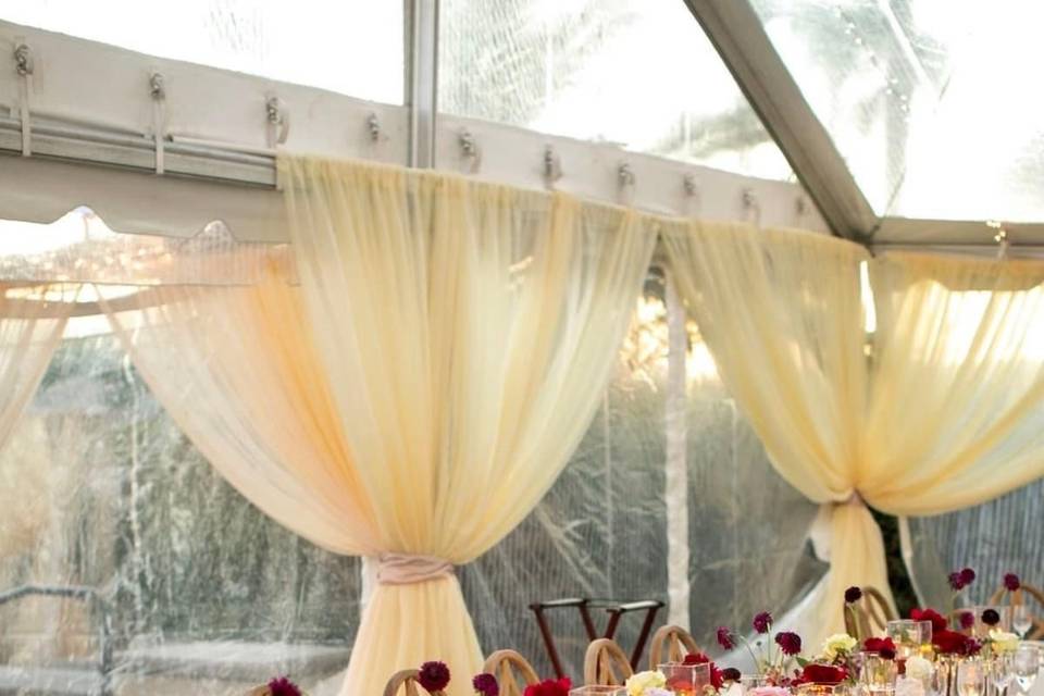 Westin Draping wedding