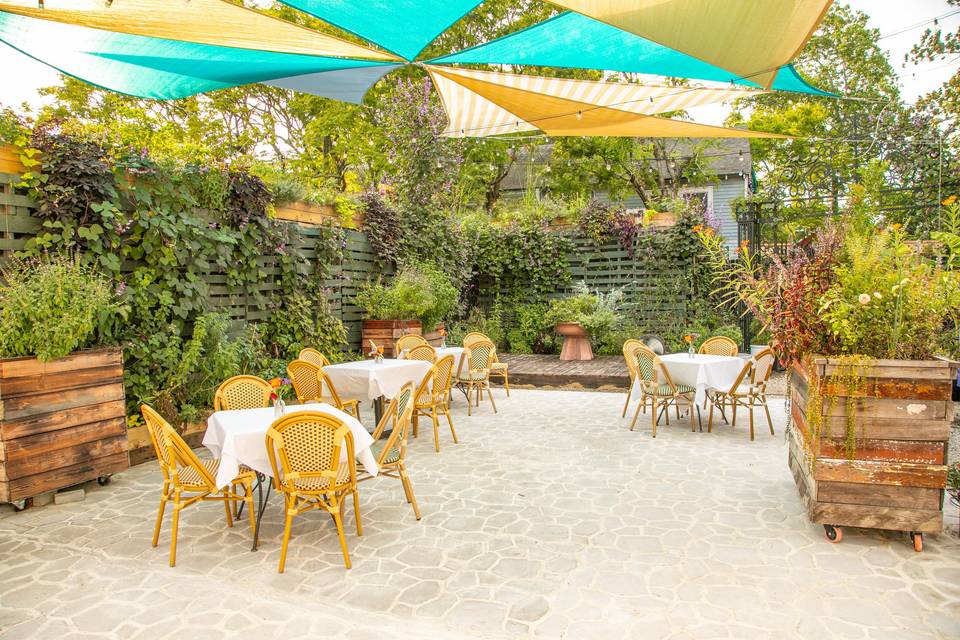 Patio area