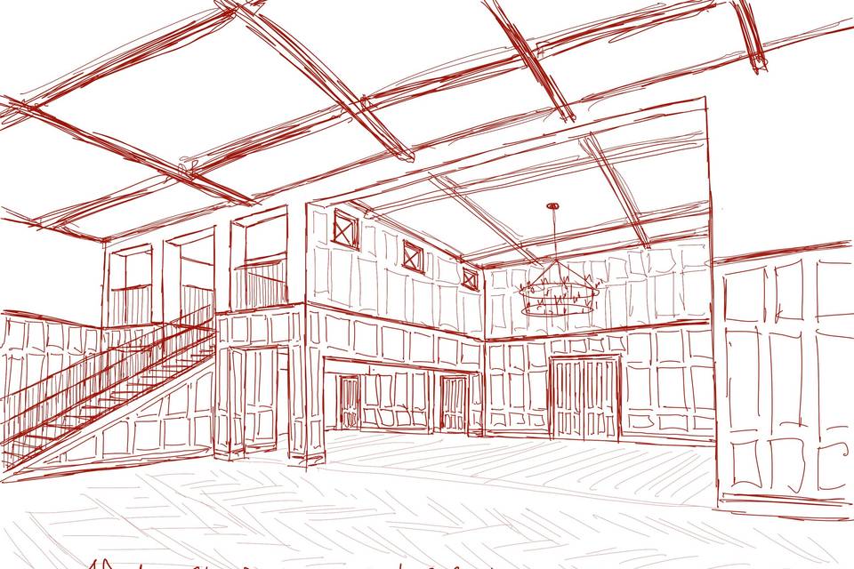 Grand Hall rendering