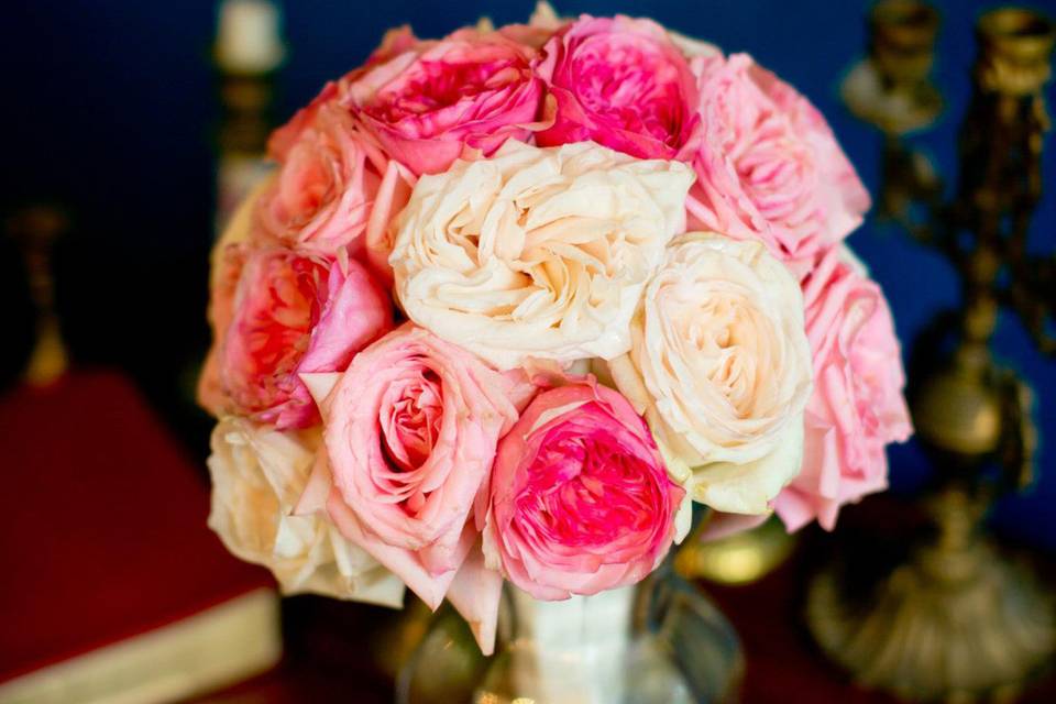 Pink Bridal Bouquet | Photo Courtesy of Set Free Photography