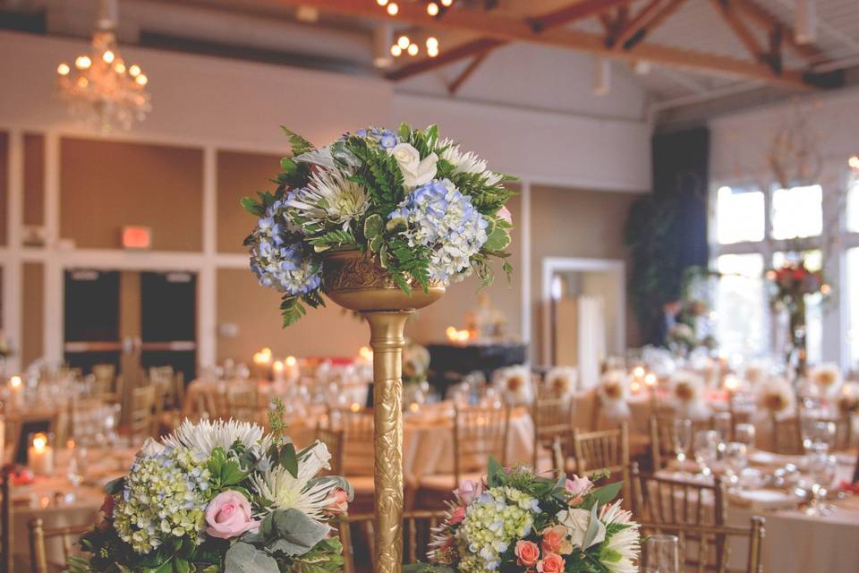 Centerpiece Trio | Photo courtesy of Laura Meyer Photography