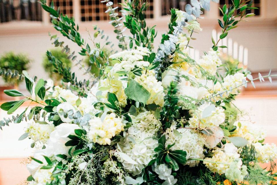 Ceremony Decor | Photo Courtesy of Tim Tab Studios