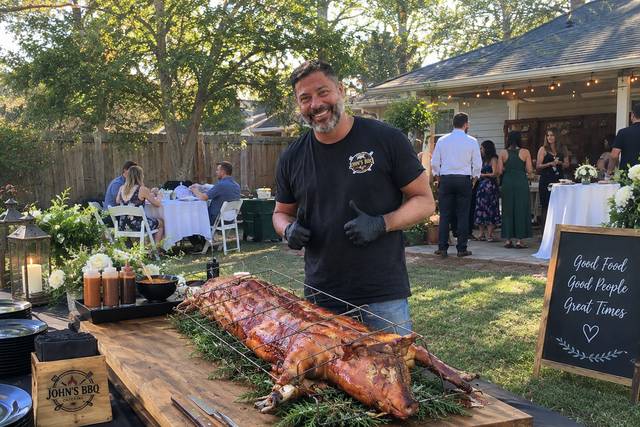 Backyard Wedding Photo