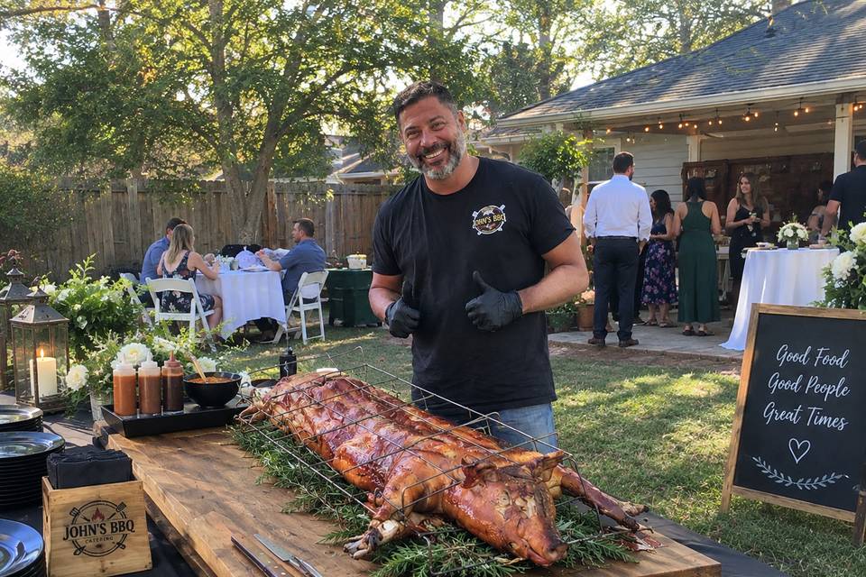 Backyard Wedding Photo
