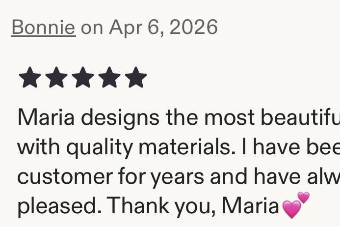 Etsy Customer Review