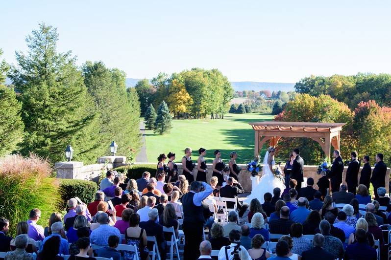 Outdoor wedding