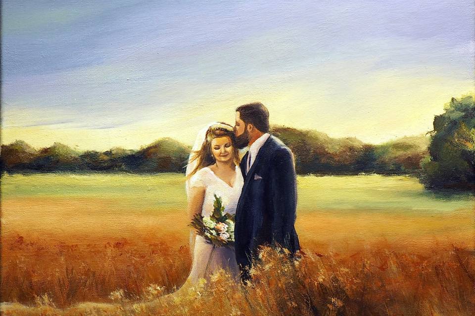 Painting from a past wedding!