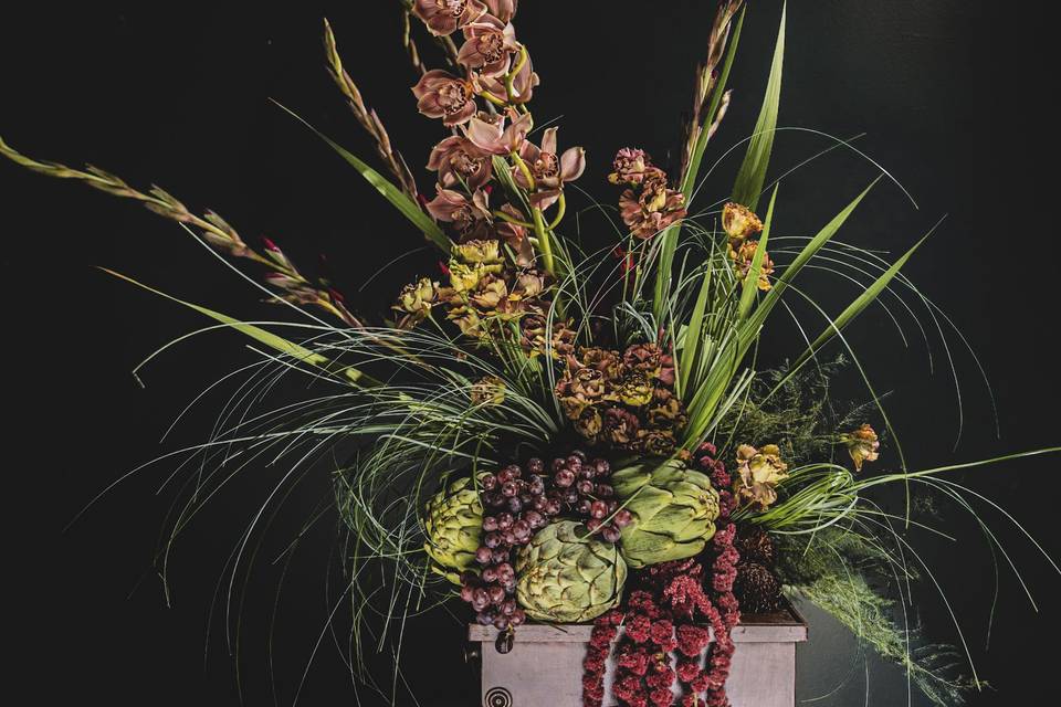 Sculptural Floral Installation