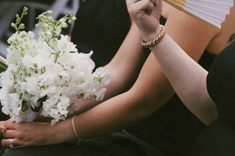 Modern White Wedding