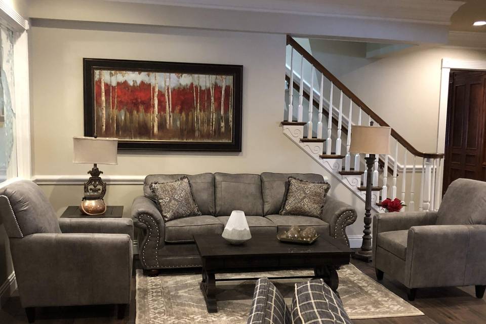 Living room seating area - Whitmoor Country Club