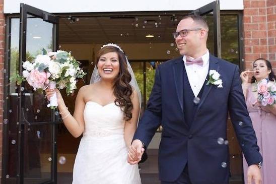 The newlyweds